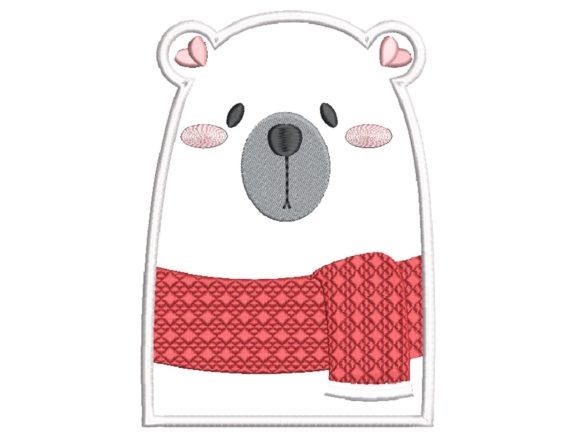 Bear with Scarf Applique: A Holiday Review