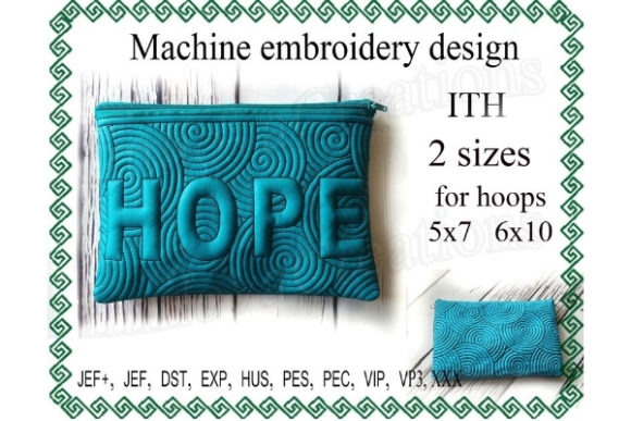 Cosmetic Bag Design in the Hoop: A Designer’s Review