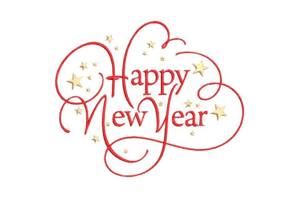 Happy New Year Embroidery Review for Boutique Apparel