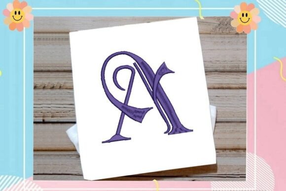 Review: Initial A Elegant Vintage Monogram for Sweatshirts