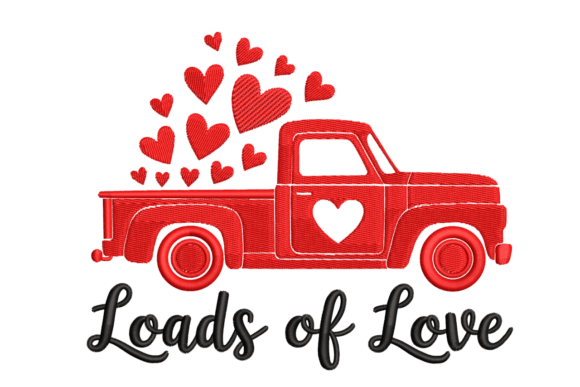 Review: Loads of Love Truck Embroidery Design