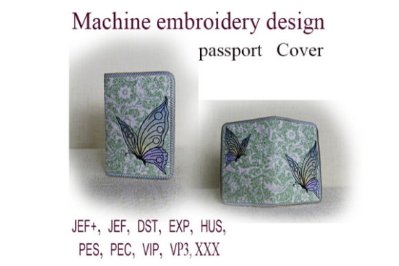 Review: Passport Cover In The Hoop Butterfly