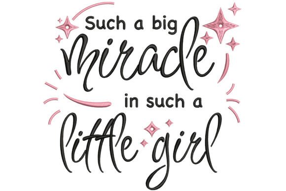 Reviewing the Baby Girl Quote Embroidery Design