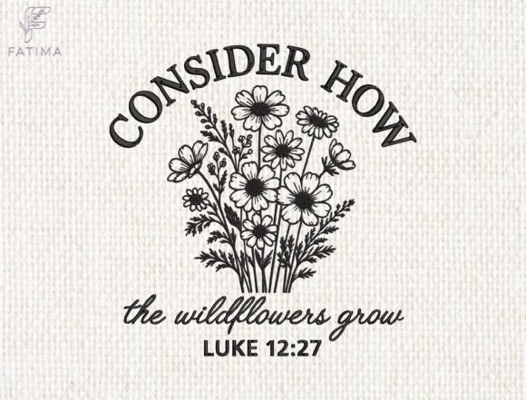 Reviewing Wildflowers Grow Embroidery Design